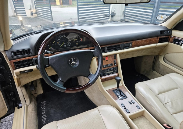 Mercedes-Benz Klasa S cena 75000 przebieg: 172800, rok produkcji 1989 z Rymanów małe 704